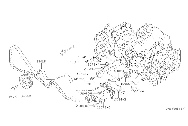 OEM EJ Timing Hardware