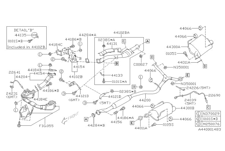 OEM Exhaust Hardware