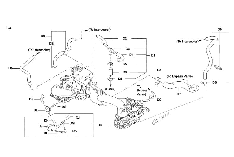 OEM Vacuum/PCV Hoses