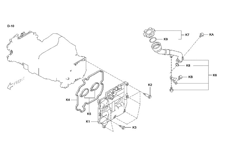 OEM Valve Cover Hardware