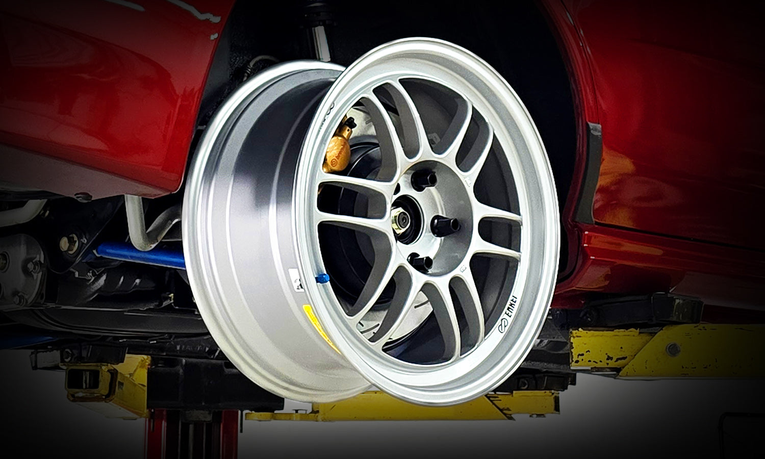 Enkei Aluminum Wheel on WRX