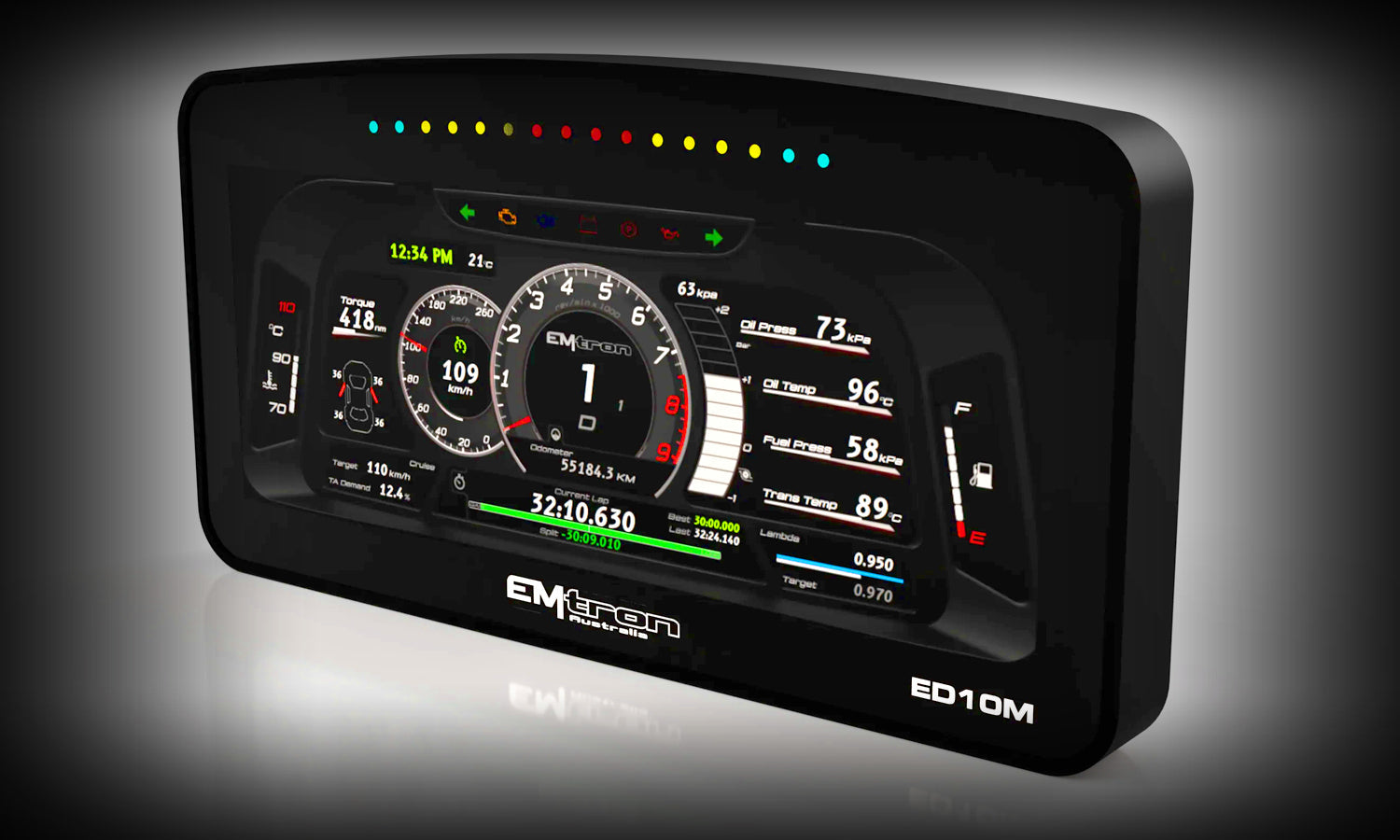 Engine Data on Digital Dash