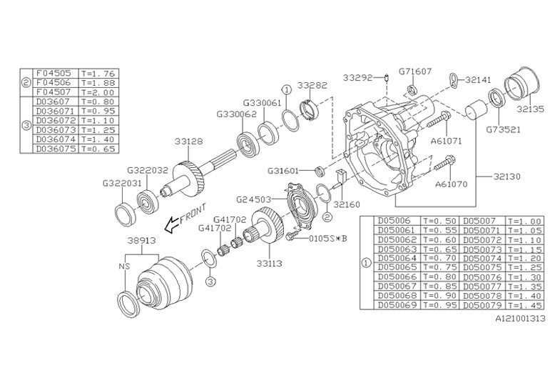 OEM Drivetrain Bearing