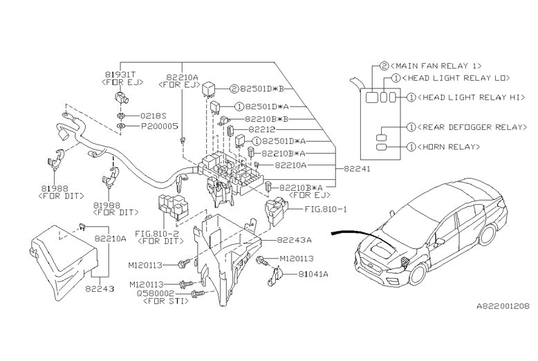 OEM Subaru Electrical Parts