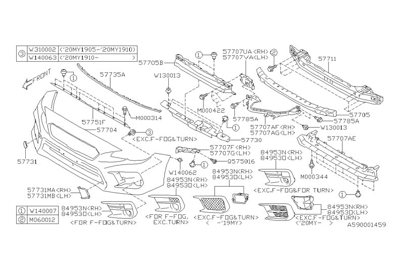 Subaru OEM Exterior Parts