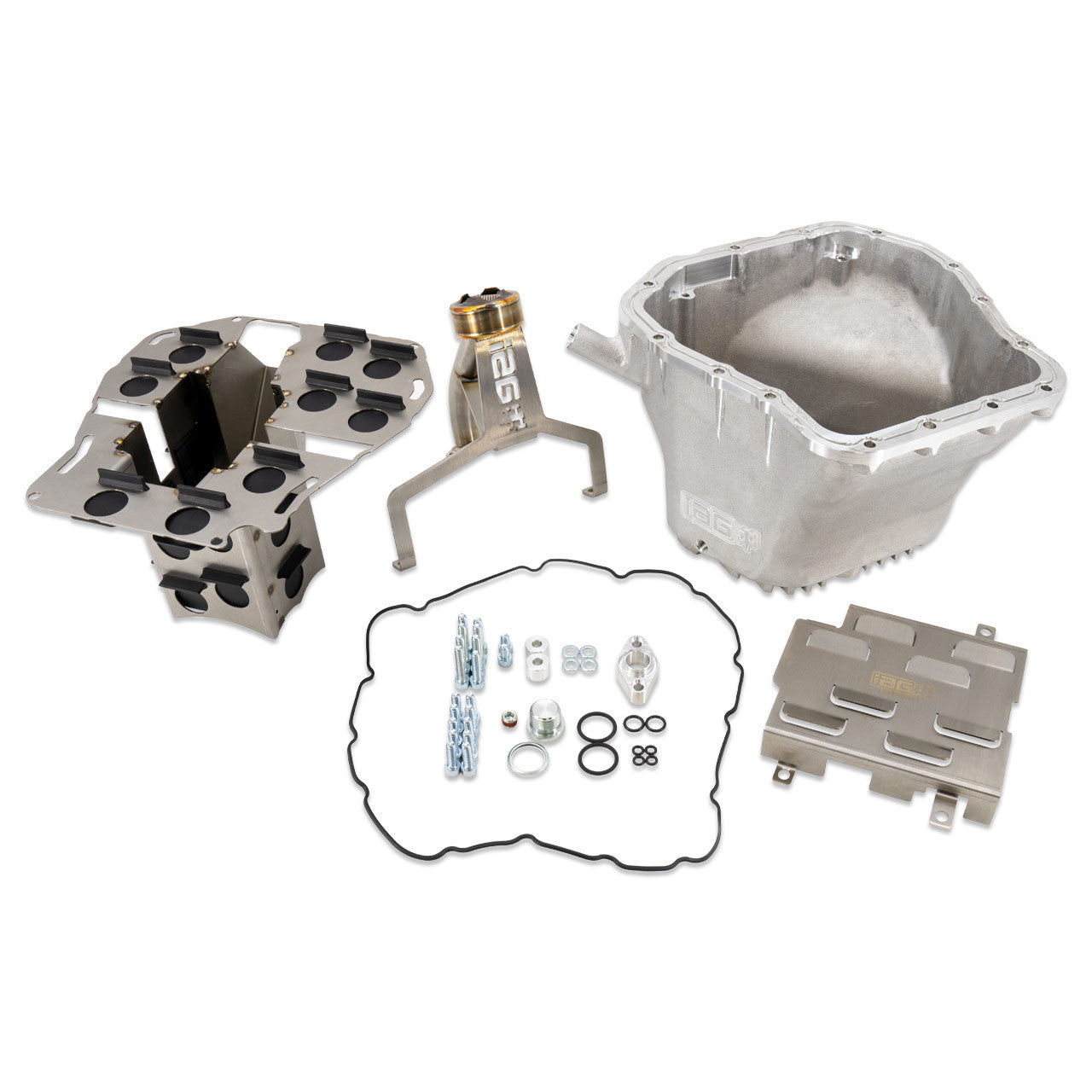 IAG Competition Oil Pan Kit Silver IAG-ENG-2200