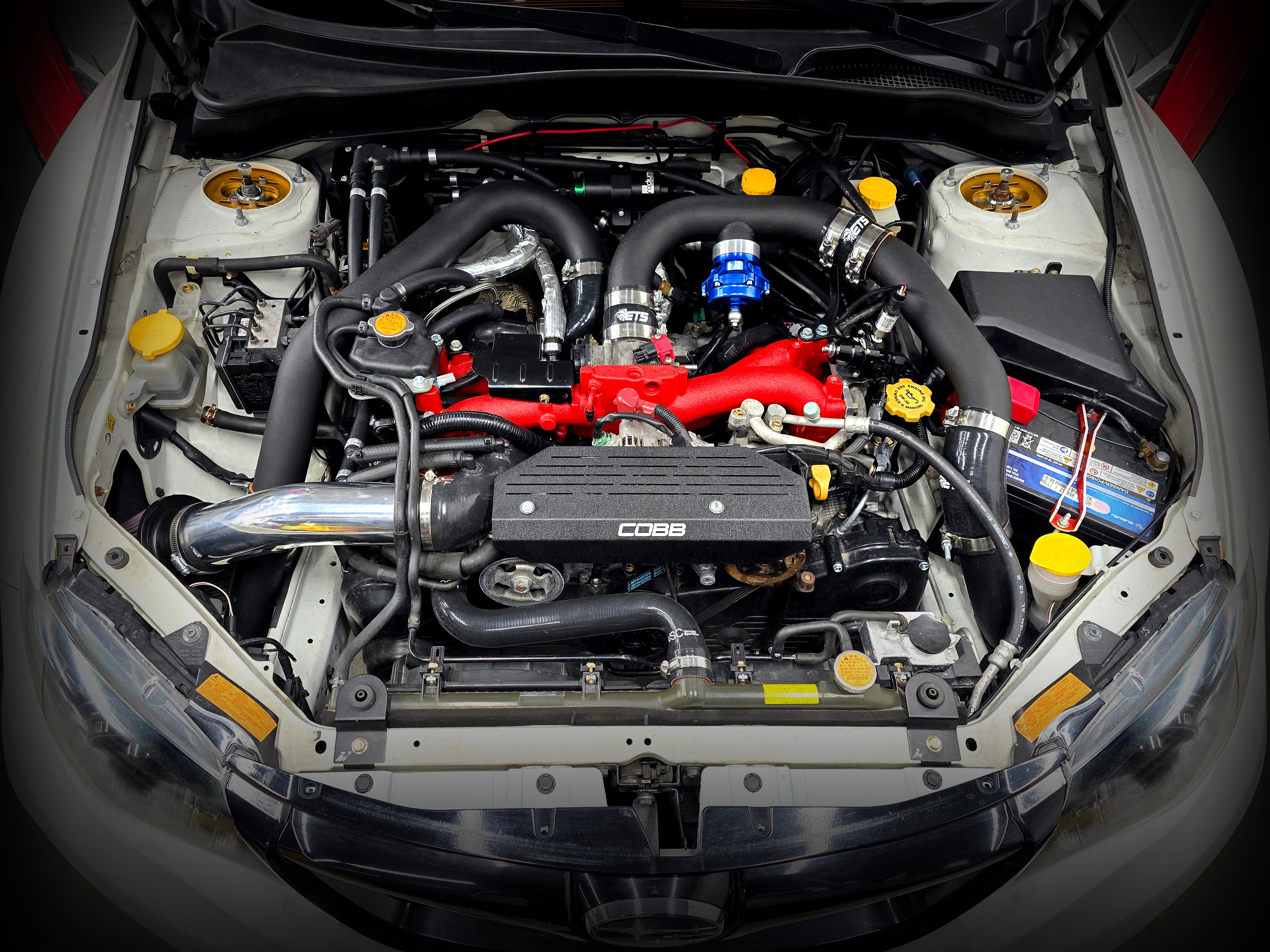 For Sale! Rallispec Built 400whp 2012 WRX/STi engine bay.