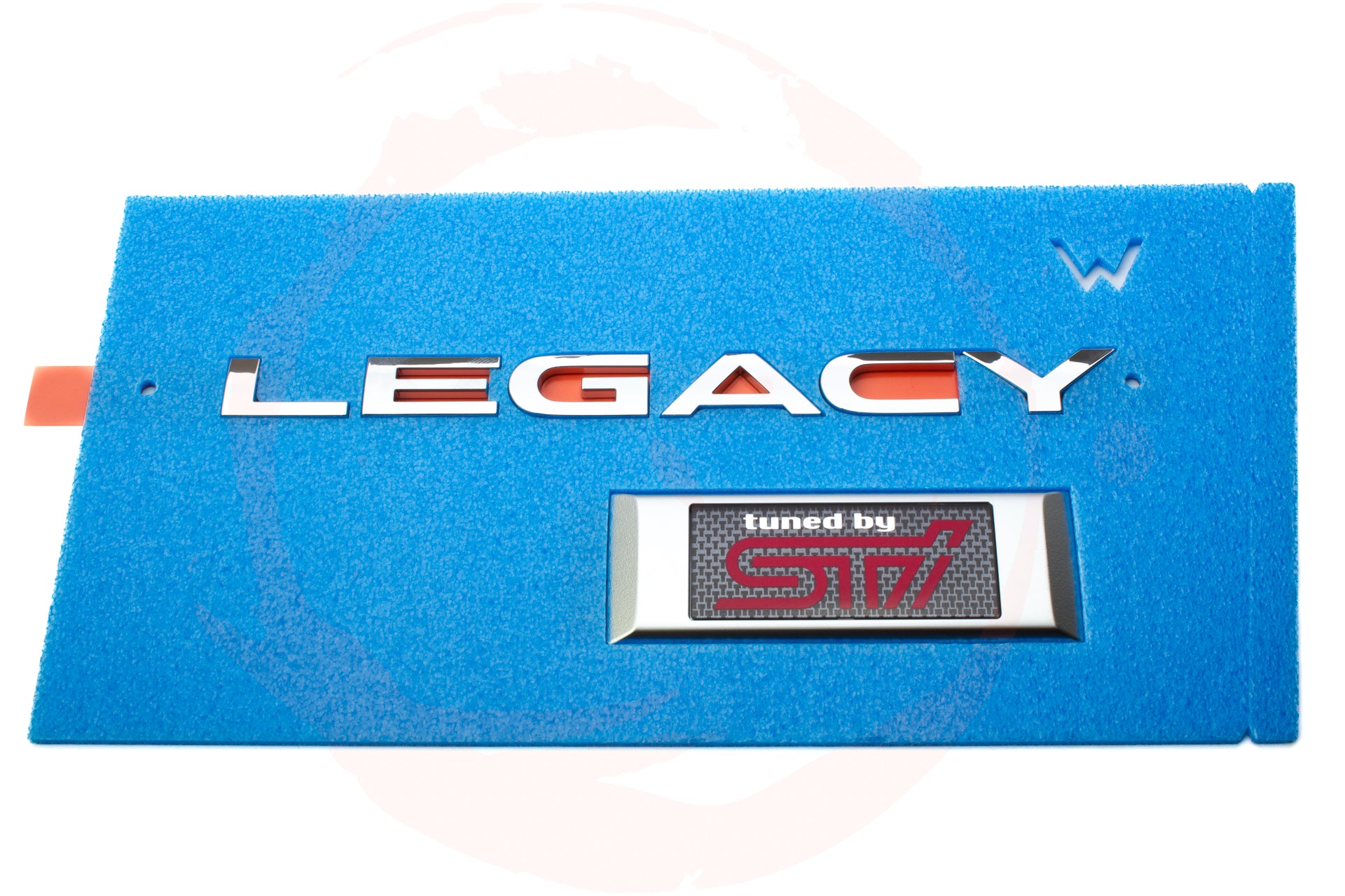 Subaru Legacy BP5 Tuned by STI Trunk Emblem Set 93073AG390