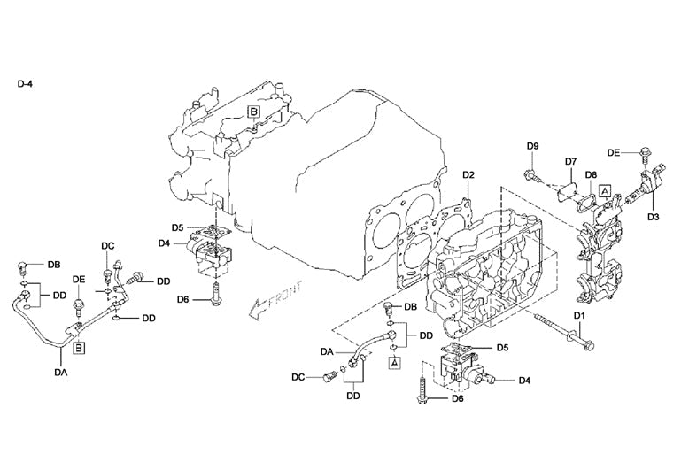 OEM Cylinder Head Hardware