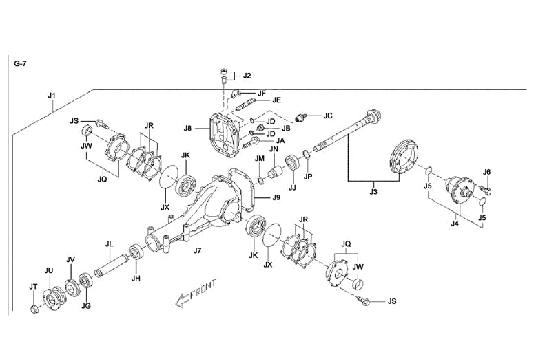 OEM Rear Diff Gaskets