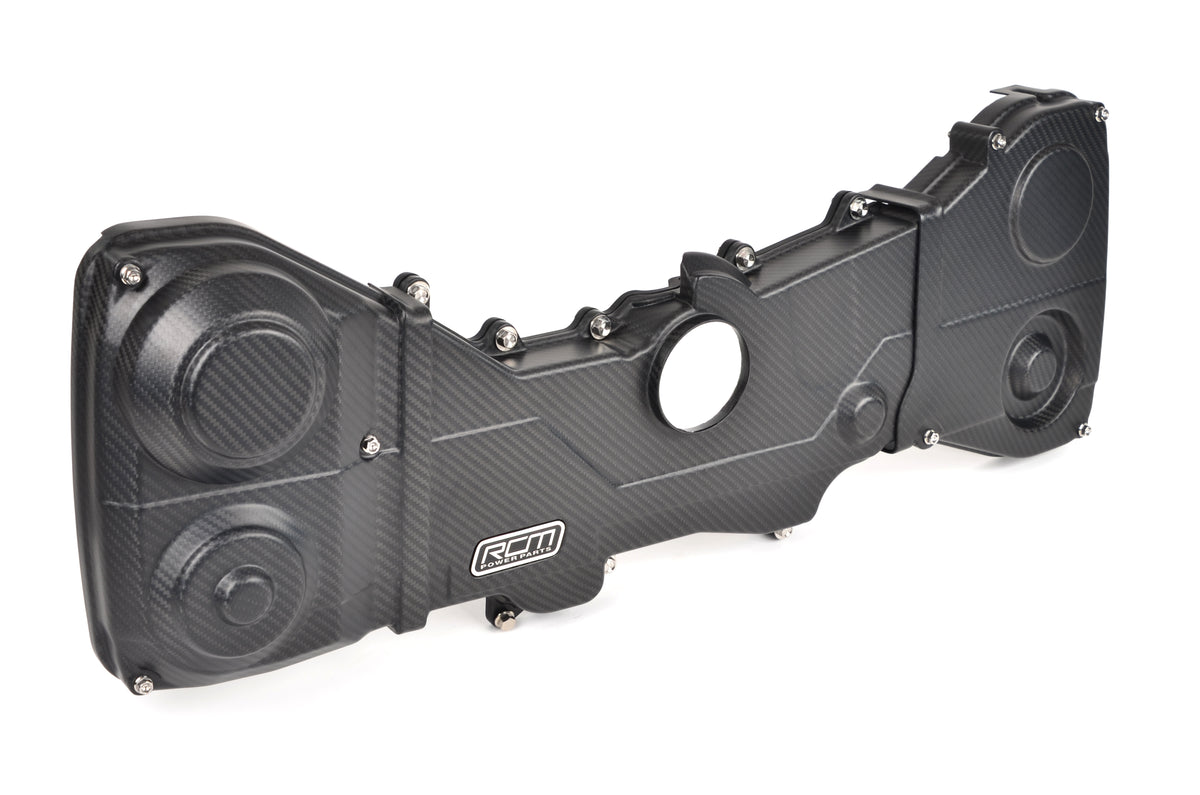 RCM Carbon Fiber Timing Belt Cover Set