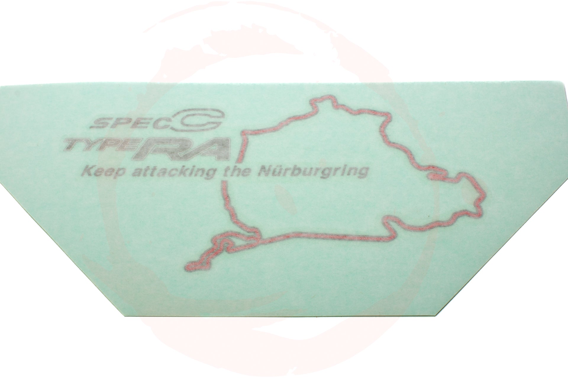 Subaru Spec C Type RA Keep Attacking the Nurburgring Door Decal